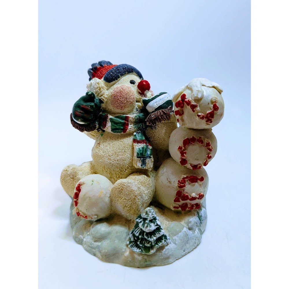 Vintage Windsor Collection1994 Snowman Figurine Snowballs Noel Christmas 24847
